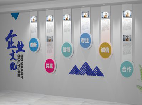  霞浦企业文化墙需要传递什么办公文化？